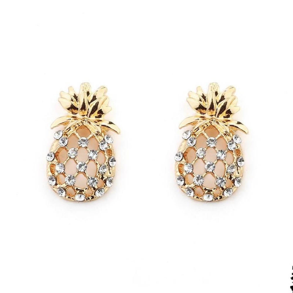 Pineapple Stud Earrings